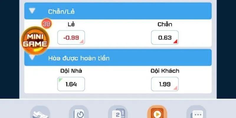 Tỷ lệ kèo cạnh tranh